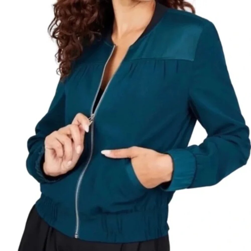 Sabie Dark Green Bomber Jacket